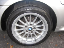 2001 BMW Z3 Coupe in Titanium Silver Metallic over Black