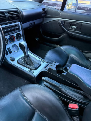 2001 BMW Z3 Coupe in Titanium Silver Metallic over Black