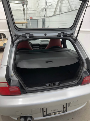 2001 BMW Z3 Coupe in Titanium Silver Metallic over Dream Red