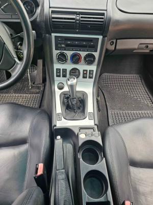 2001 BMW Z3 Coupe in Titanium Silver Metallic over Black