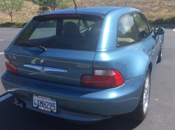 2002 BMW Z3 Coupe in Atlanta Blue Metallic over E36 Sand Beige