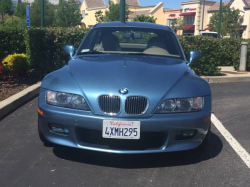 2002 BMW Z3 Coupe in Atlanta Blue Metallic over E36 Sand Beige