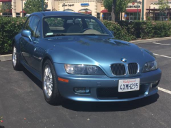 2002 BMW Z3 Coupe in Atlanta Blue Metallic over E36 Sand Beige