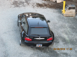 2002 BMW Z3 Coupe in Jet Black 2 over Walnut
