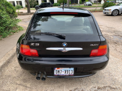 2002 BMW Z3 Coupe in Jet Black 2 over E36 Sand Beige