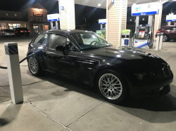 2002 BMW Z3 Coupe in Black Sapphire Metallic over Dream Red