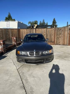 2002 BMW Z3 Coupe in Sterling Gray Metallic over Black