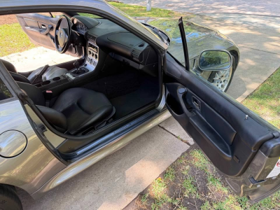 2002 BMW Z3 Coupe in Sterling Gray Metallic over Black