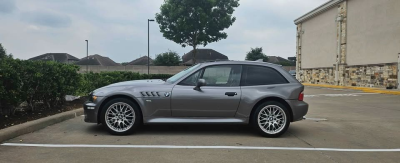 2002 BMW Z3 Coupe in Sterling Gray Metallic over Black