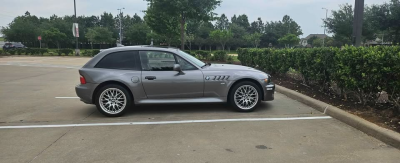 2002 BMW Z3 Coupe in Sterling Gray Metallic over Black