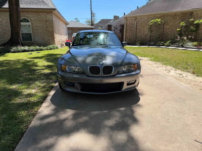 2002 BMW Z3 Coupe in Sterling Gray Metallic over Black