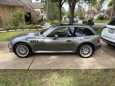 2002 BMW Z3 Coupe in Sterling Gray Metallic over Black