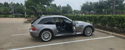 2002 BMW Z3 Coupe in Sterling Gray Metallic over Black