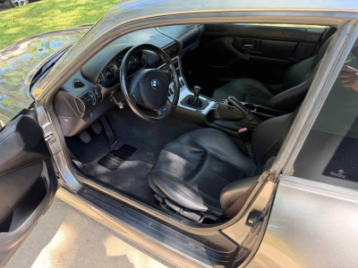 2002 BMW Z3 Coupe in Sterling Gray Metallic over Black