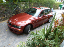 2002 BMW Z3 Coupe in Siena Red 2 Metallic over Walnut