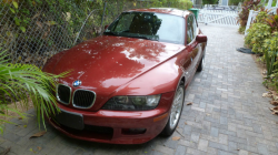 2002 BMW Z3 Coupe in Siena Red 2 Metallic over Walnut