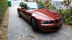 2002 BMW Z3 Coupe in Siena Red 2 Metallic over Walnut