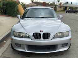 2002 BMW Z3 Coupe in Titanium Silver Metallic over Extended Walnut