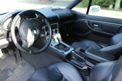 2002 BMW Z3 Coupe in Titanium Silver Metallic over Black