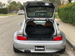 2002 BMW Z3 Coupe in Titanium Silver Metallic over Extended Walnut