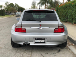 2002 BMW Z3 Coupe in Titanium Silver Metallic over Extended Walnut