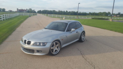 1998 BMW Z3 Coupe in Arctic Silver Metallic over Black