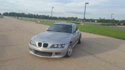 1998 BMW Z3 Coupe in Arctic Silver Metallic over Black