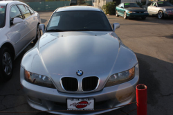 1999 BMW Z3 Coupe in Arctic Silver Metallic over Black