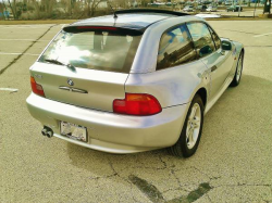 1999 BMW Z3 Coupe in Arctic Silver Metallic over Black