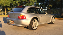 1999 BMW Z3 Coupe in Arctic Silver Metallic over Black
