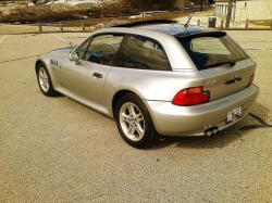 1999 BMW Z3 Coupe in Arctic Silver Metallic over Black