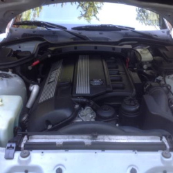 1999 BMW Z3 Coupe in Arctic Silver Metallic over Extended Black