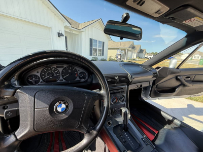 1999 BMW Z3 Coupe in Arctic Silver Metallic over Black