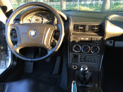1999 BMW Z3 Coupe in Arctic Silver Metallic over Black