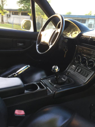 1999 BMW Z3 Coupe in Arctic Silver Metallic over Black