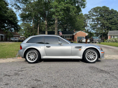 1999 BMW Z3 Coupe in Arctic Silver Metallic over Black