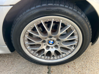 1999 BMW Z3 Coupe in Arctic Silver Metallic over Black
