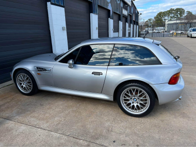 1999 BMW Z3 Coupe in Arctic Silver Metallic over Black