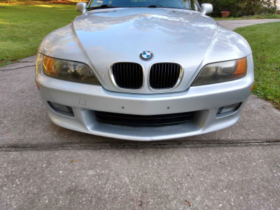 1999 BMW Z3 Coupe in Arctic Silver Metallic over Black
