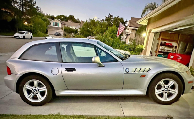 1999 BMW Z3 Coupe in Arctic Silver Metallic over Other