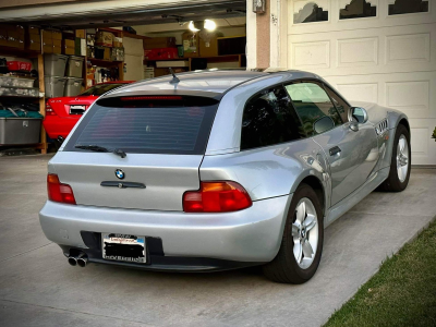 1999 BMW Z3 Coupe in Arctic Silver Metallic over Other