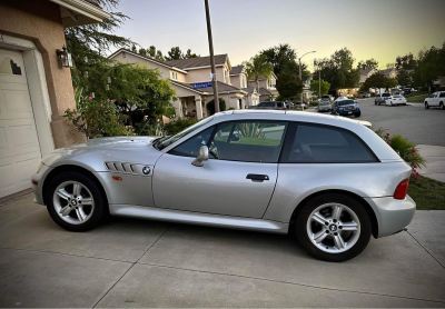 1999 BMW Z3 Coupe in Arctic Silver Metallic over Other