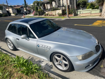 1999 BMW Z3 Coupe in Arctic Silver Metallic over Black