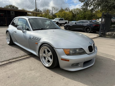 1999 BMW Z3 Coupe in Arctic Silver Metallic over Black