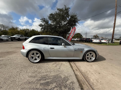 1999 BMW Z3 Coupe in Arctic Silver Metallic over Black