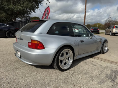 1999 BMW Z3 Coupe in Arctic Silver Metallic over Black