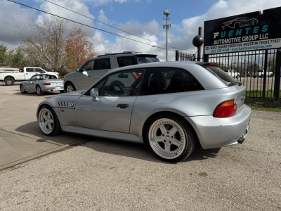 1999 BMW Z3 Coupe in Arctic Silver Metallic over Black