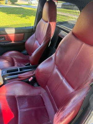 1999 BMW Z3 Coupe in Arctic Silver Metallic over Tanin Red