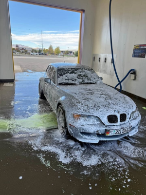 1999 BMW Z3 Coupe in Arctic Silver Metallic over Tanin Red