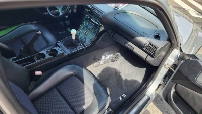 1999 BMW Z3 Coupe in Arctic Silver Metallic over Black